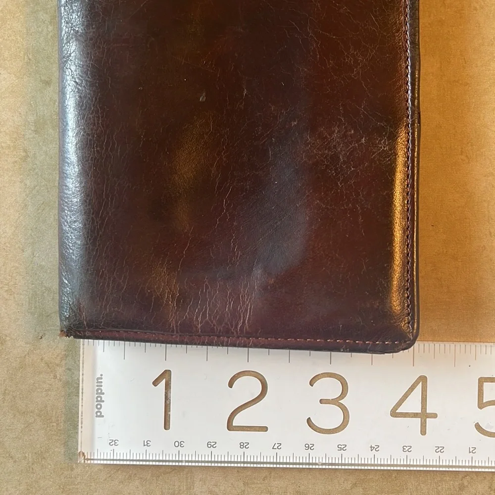 Coach Bi-Fold Brown Leather Wallet